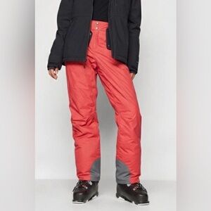 Columbia Artic Trip Omni-Heat Snow/Ski Pants Women's X Small Coral Red EUC